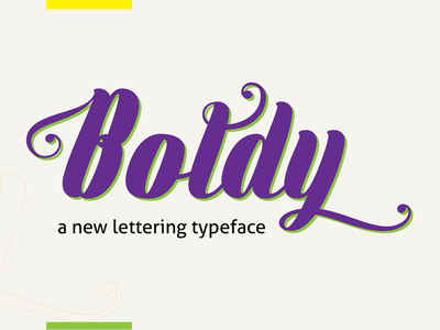 Free Boldy Typeface