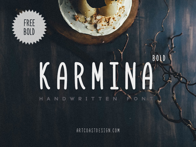 Free Karmina Bold Font