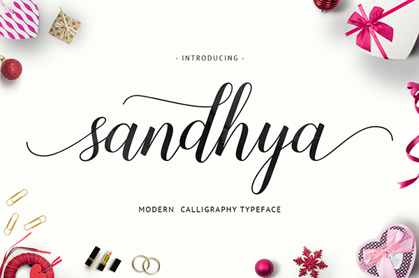 Free Sandhya Script Font