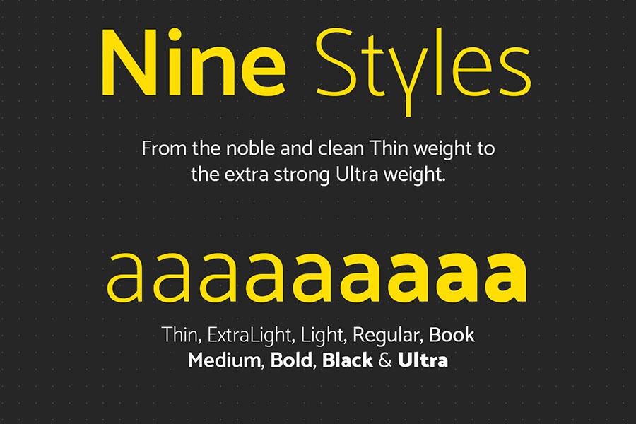 Free Mosk Clean and Linear Sans Serif Font-2