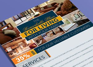 Free Interior Flyer Template Preview