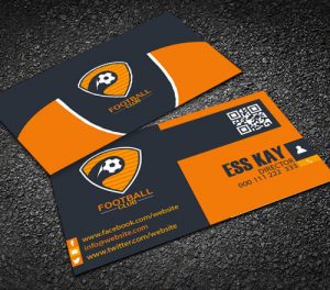 free-football-club-creative-business-card-template-design
