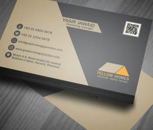 free-yellow-homes-real-estate-business-card-psd-design-template