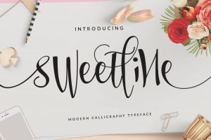 sweetline-a-modern-yet-classic-calligraphy-font