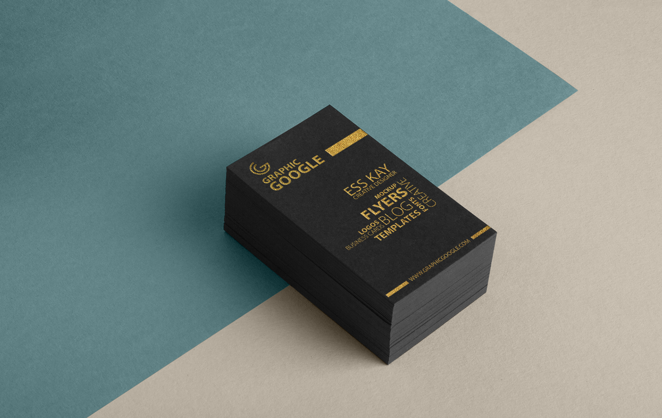 golden-foil-texture-business-card-mock-up
