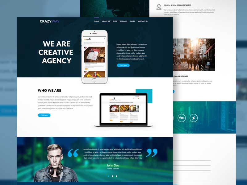 Creative-Agency-Website-Template-Free-PSD