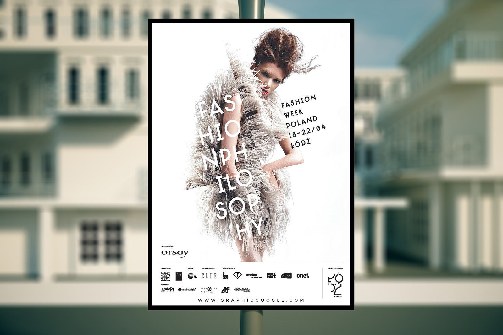 Free Outdoor Advertising Poster Mock-up PsdGraphic Google ...
