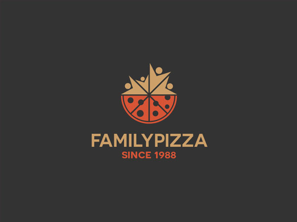 Family-Pizza-Logo-Design