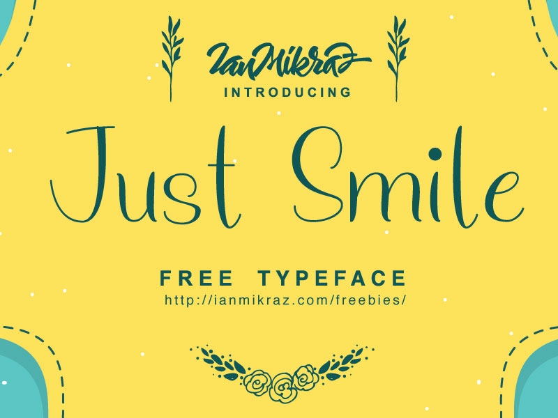 Just-Smile-Free-Typeface