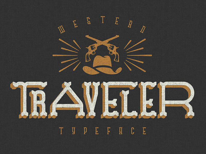 Traveler-Free-Typeface