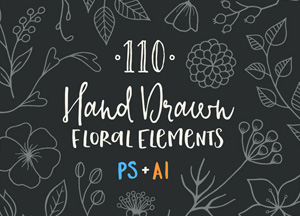 Free-110-Hand-Drawn-Floral-Elements-Ai-Psd-2017.jpg