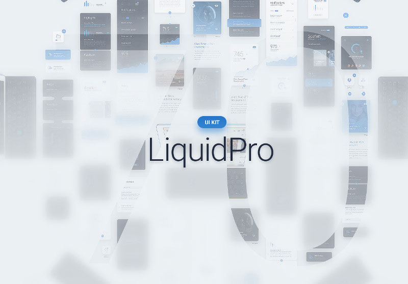 LiquidPro-Free-PSD-UI-Kit