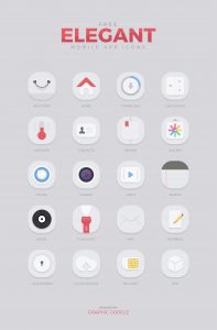 Free Elegant Mobile App Icons