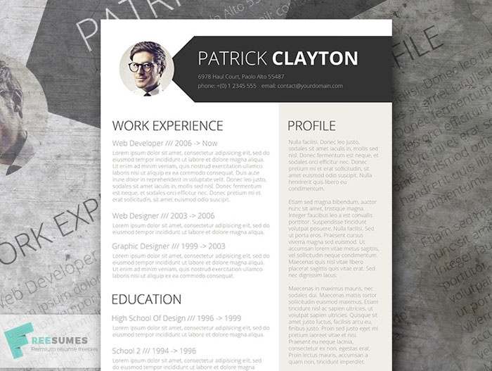 Free-Professional-Resume-Template
