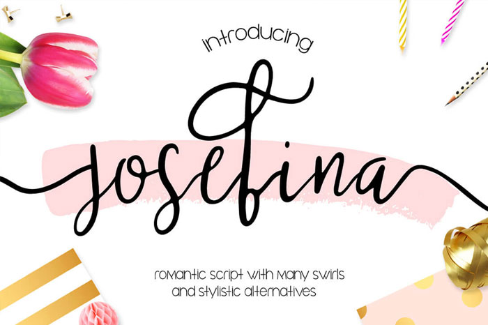 Josefina-Romantic-Script-Font