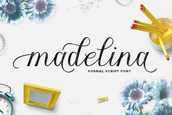 Madelina-Formal-Script-Font