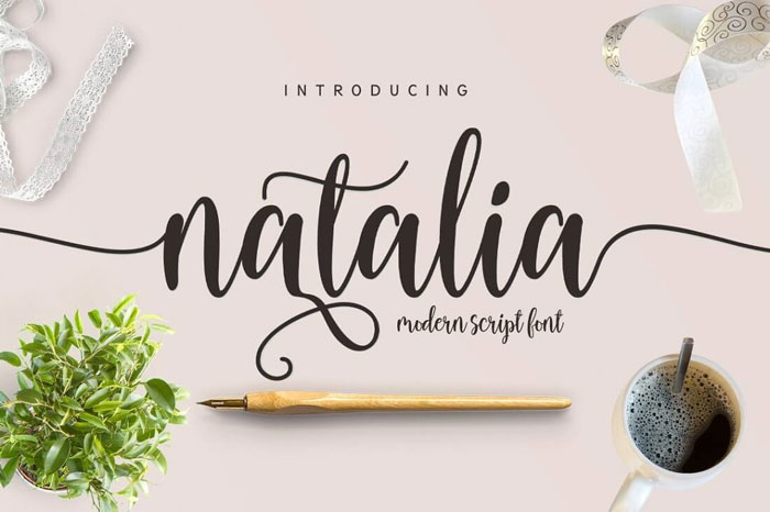 Natalia-Modern-Script-Font