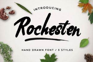 Rochesten-Hand-Drawn-Font
