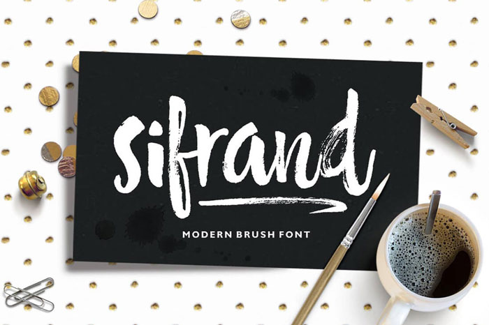 Sifrand-Modern-Brush-Font