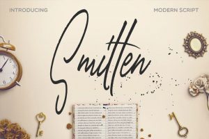 Smitten-Story-Written-Style-Font