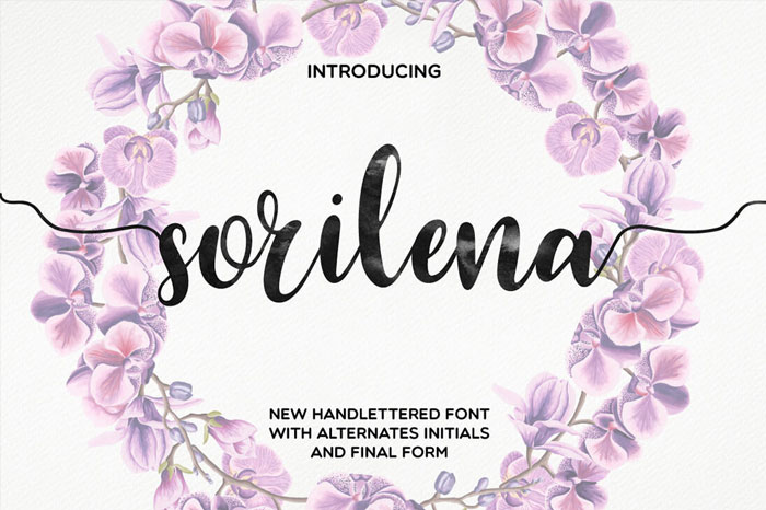 Sorilena-New-Handlettered-Font