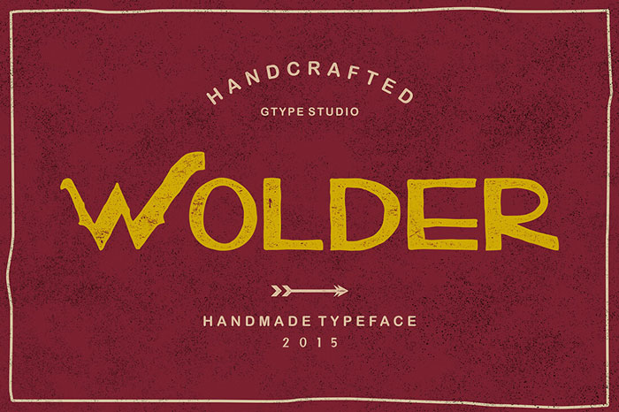Wolder-Handmade-Typeface