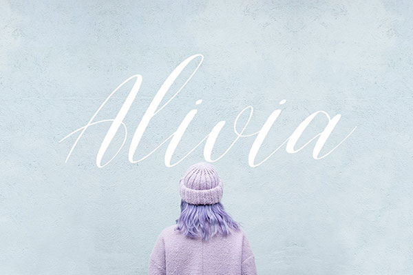 Free-Alivia-Script-Font