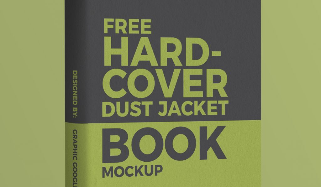 Free Hardcover Dust Jacket Book MockupGraphic Google Tasty Graphic