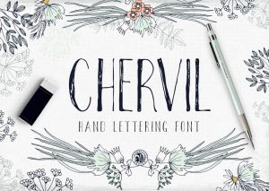 Chervil-Hand-Lettering-Font