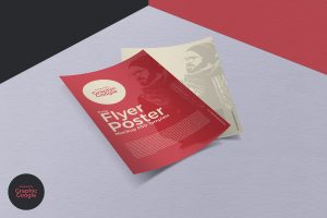 Free-Flyer-Poster-Mockup-PSD-Template