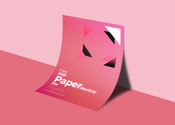 Free-PSD-Paper-Flyer-Mockup