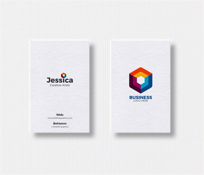 Free-2-Vertical-Business-Cards-Mockup-For-Designers-2018