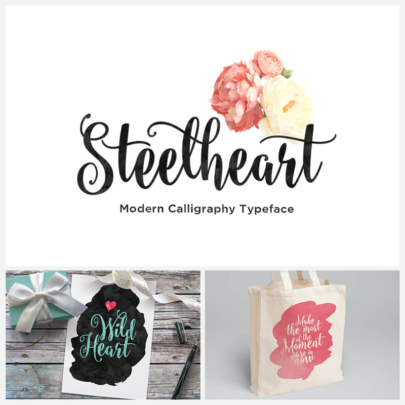 Steelheart-Modern-Calligraphy-Typeface