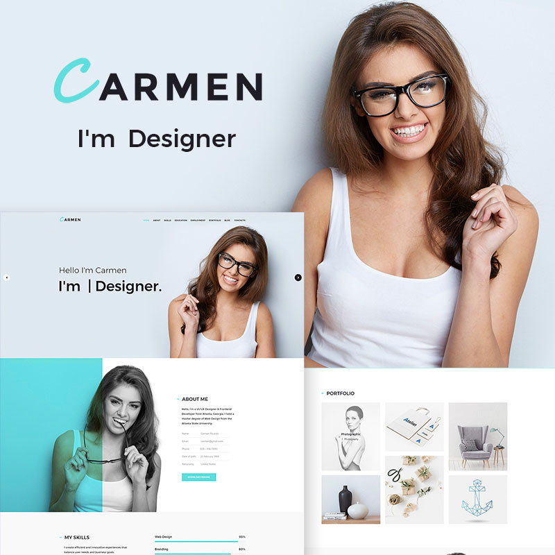 Carmen-Design-Portfolio-WordPress-Theme