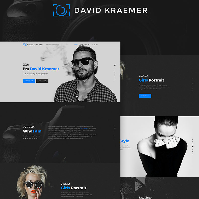 David-Kraemer-Photographer-WordPress-Theme