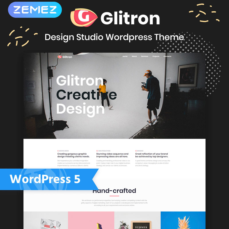Giltron-Design-Studio-Elementor-WordPress-Theme