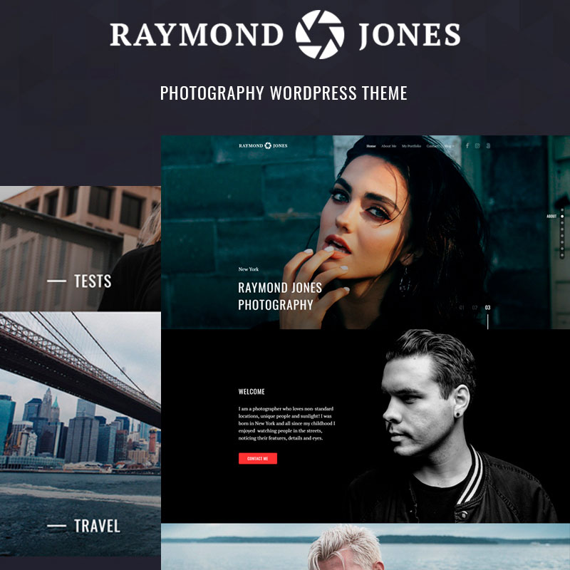 Raymond-Jones-Photographer-Portfolio-Landing-Page-WordPress-Theme