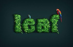 Create-a-Leaf-Covered-Text-Effect-Action-in-Adobe-Photoshop