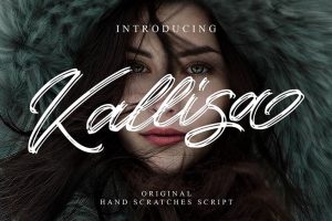 Kallisa-Hand-Scratches-Font