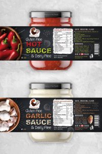Hot-Sauce-&-Garlic-Sauce-Creative-Packaging-Design