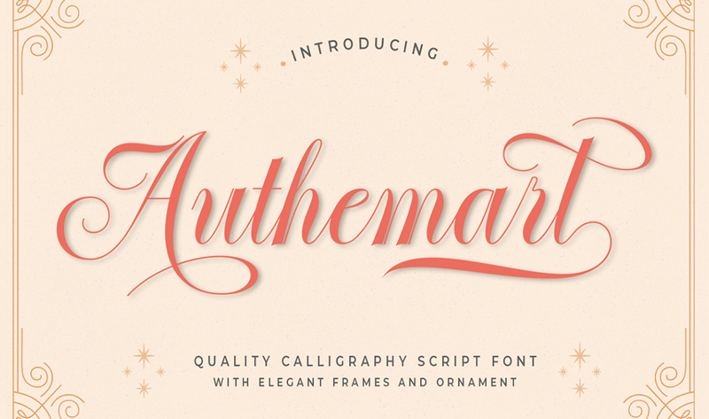 Authemart-Calligraphy-Script-Font