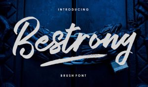 Bestrong-Brush-Font