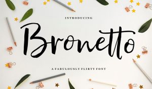 Bronetto-Lovely-Font