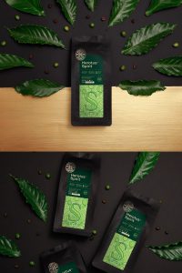 Coffee-Brand-Paper-Bag-Packaging-Design