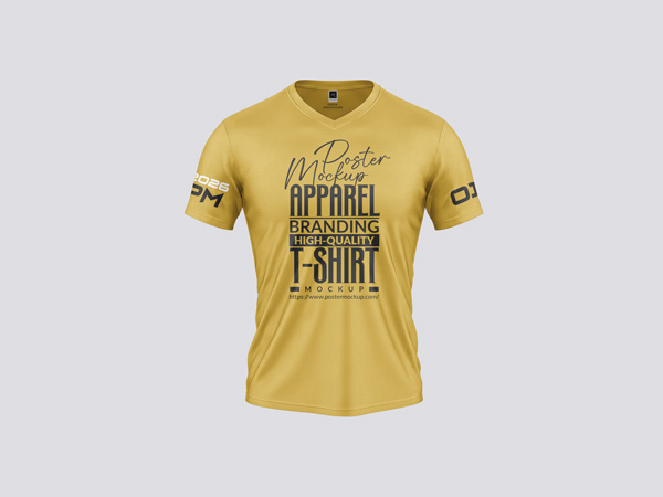 Free-Apparel-Branding-High-Quality-T-Shirt-Mockup