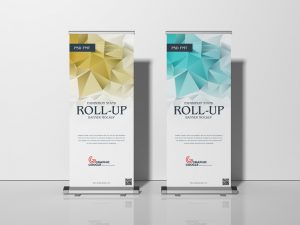 Free-Exhibition-Stand-Roll-Up-Banner-Mockup