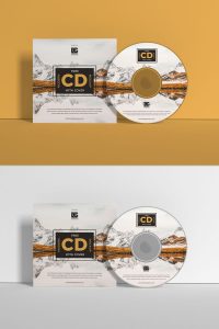 Free-Modern-CD-With-Cover-Mockup