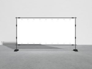 Free-Advertisement-Frame-Stand-Banner-Mockup-600