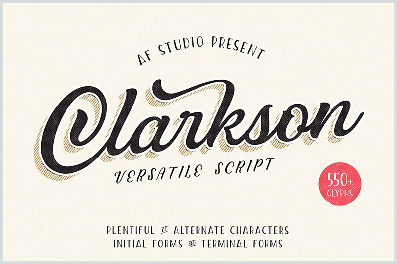 Clarkson-Stylish-Script