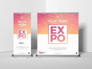 Free-Expo-Roll-Up-Stand-Banner-Mockup